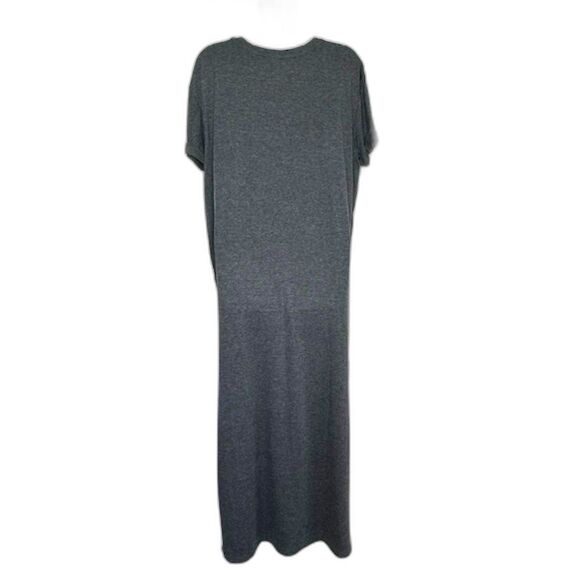 NATURAL LIFE FRANKIE KNIT MAXI DRESS HEATHER GRAY & PINK SIZE SMALL NWT - Picture 13 of 15